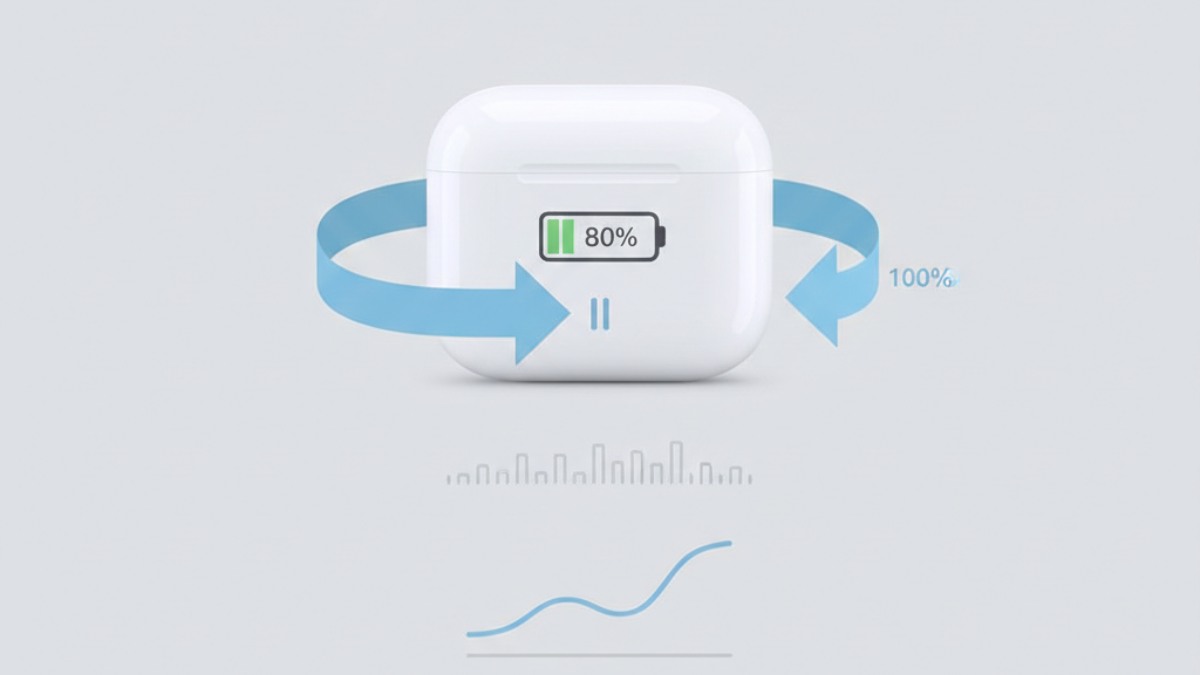 Tính năng sạc pin tối ưu giúp kéo dài tuổi thọ khi thực hiện cách sử dụng airpod 3.