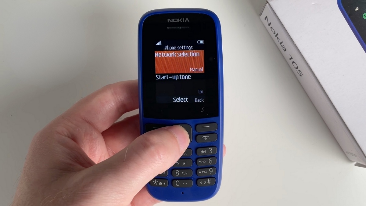 Chọn lại nhà mạng thủ công trong phần cài đặt cuộc gọi khẩn cấp Nokia để bắt sóng.