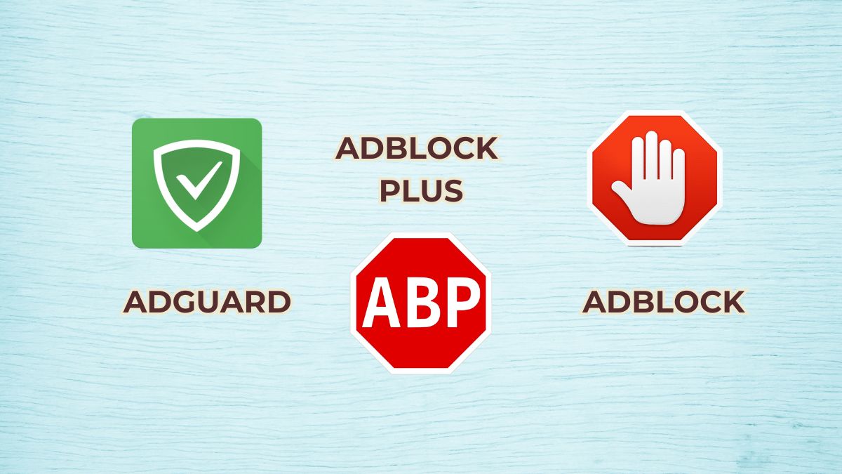 ứng dụng chặn quảng cáo như AdGuard AdBlock Plus