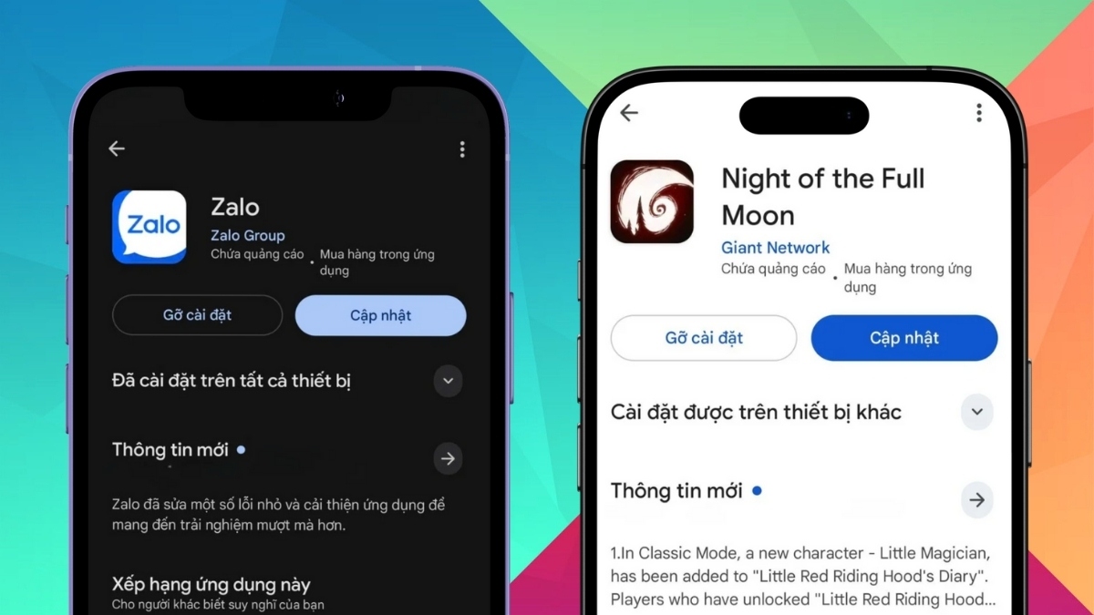 lợi ích khi tắt cập nhật tự động từ ch play