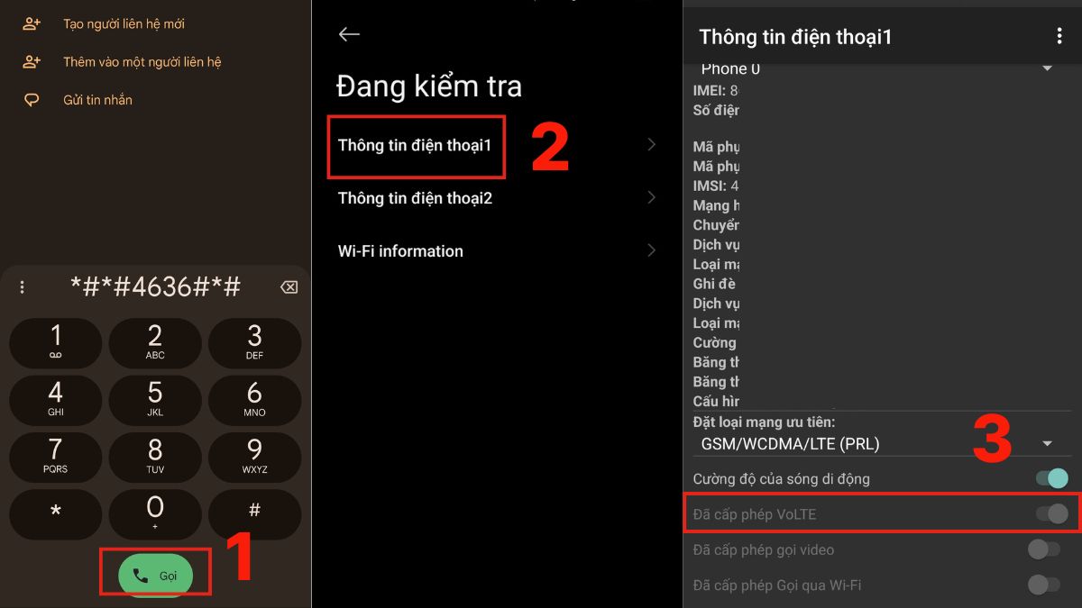 Hướng dẫn cách tắt volte trên oppo bằng mã số USSD để vô hiệu hóa VoLTE Provisioned
