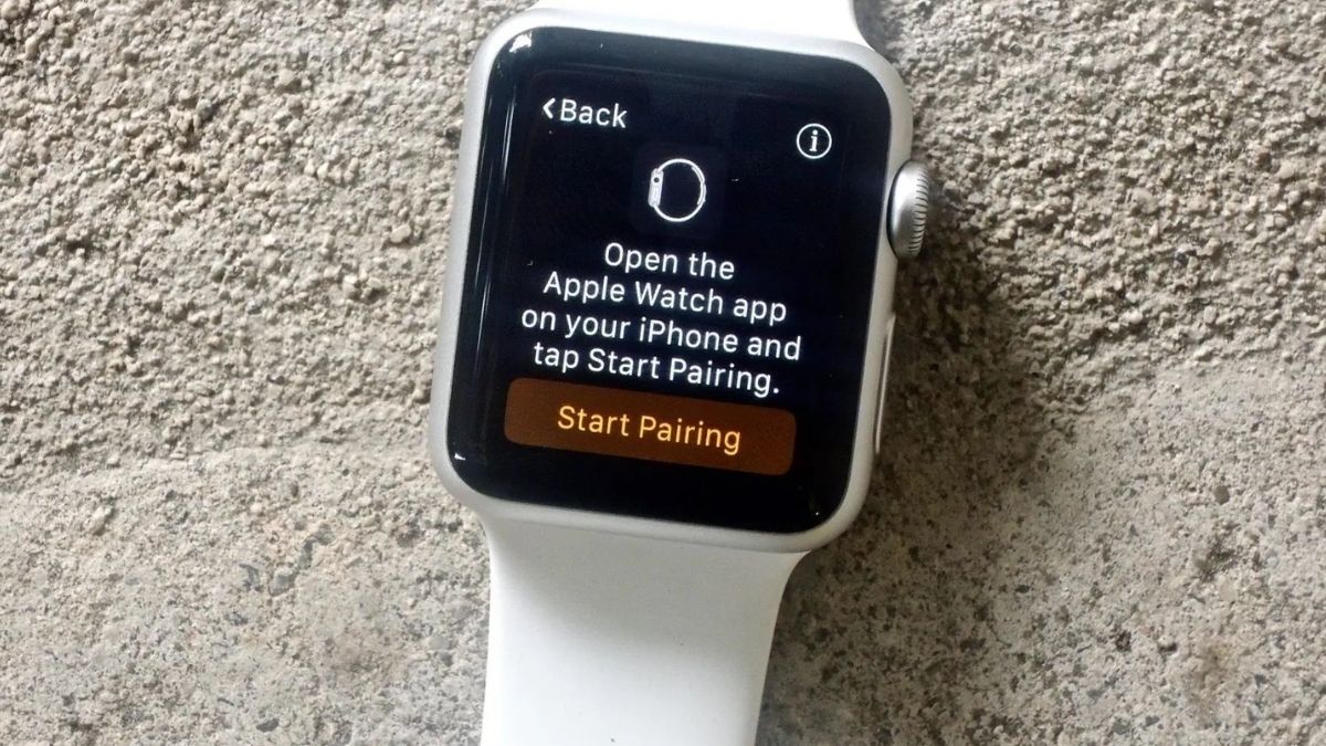 Màn hình chào mừng xác nhận đã hoàn tất thành công cách thoát icloud trên apple watch.