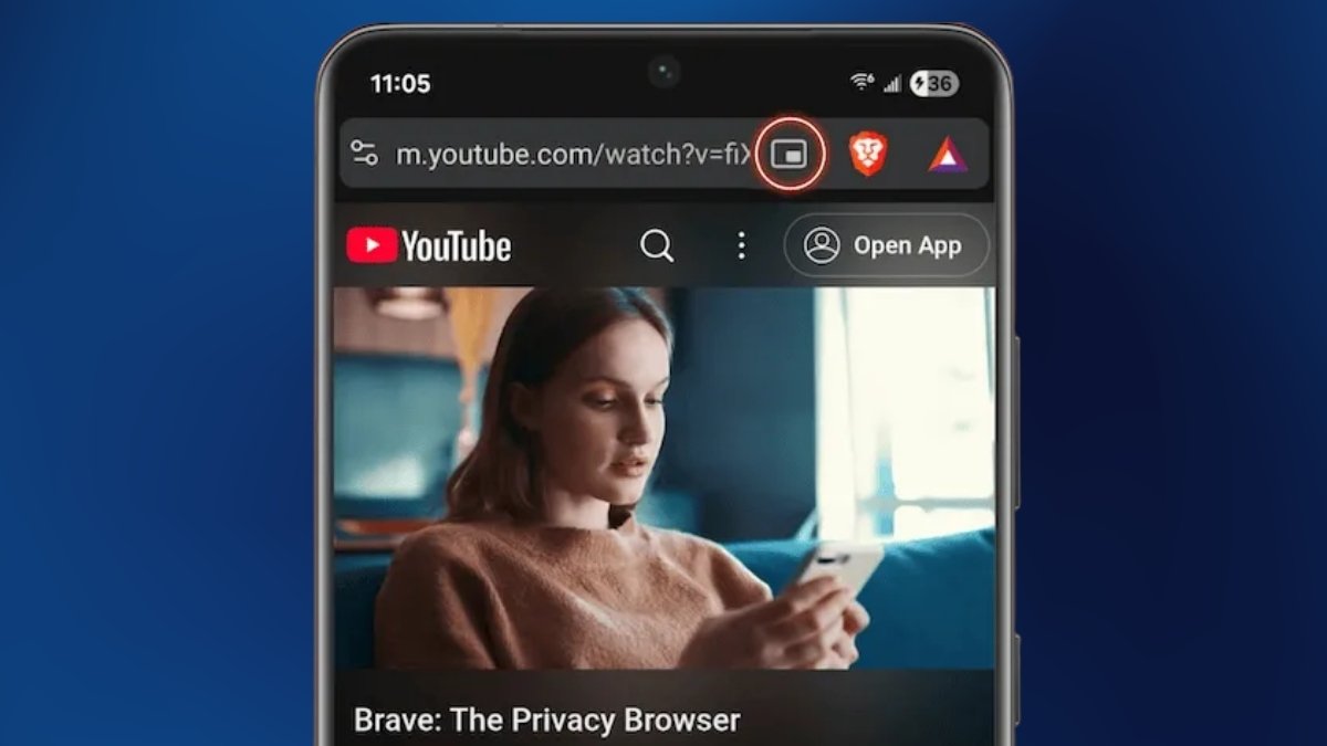 Sử dụng trình duyệt Brave là cách vừa nghe youtube vừa lướt web trên android hiệu quả.