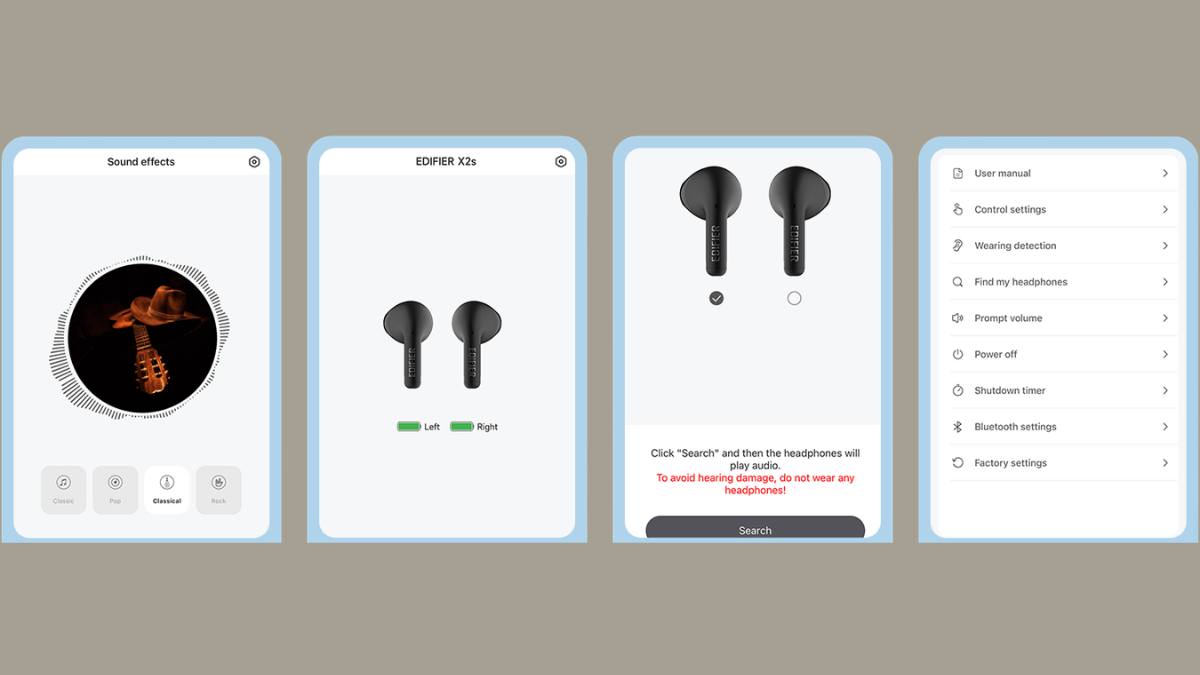 Sử dụng ứng dụng Edifier Connect để hỗ trợ cách kết nối tai nghe edifier dễ dàng.