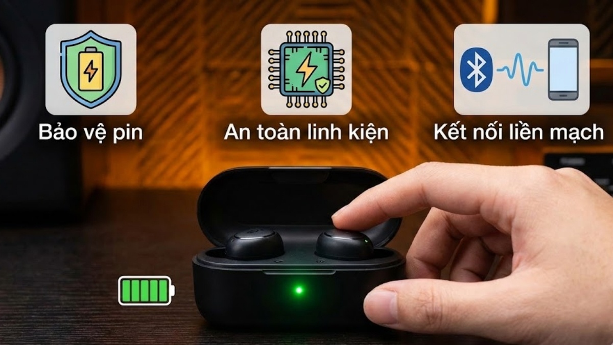 Tầm quan trọng của việc thực hiện cách nhận biết tai nghe bluetooth đầy pin đúng lúc.