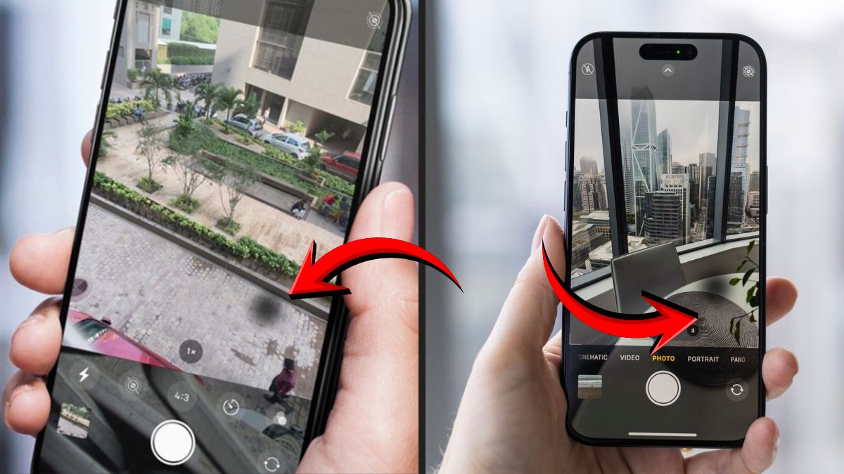 Ảnh chụp từ camera có đốm đen cố định, dấu hiệu của camera trước bị đen hoặc bụi bám cảm biến.