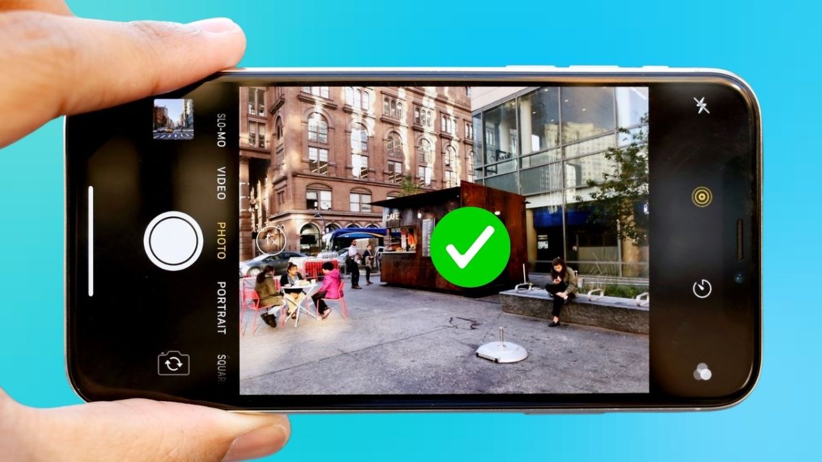 Ảnh chụp rõ nét sau khi camera iPhone bị đốm mờ được khắc phục thành công.