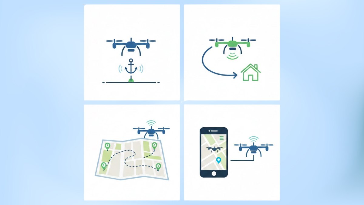 Flycam cất cánh ngoài trời để kiểm tra drone có định vị không và độ ổn định.