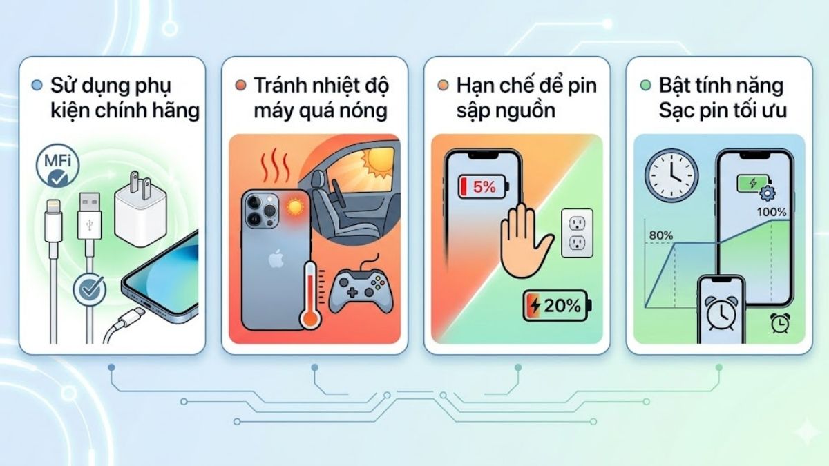 Xem phim và nghe nhạc kiểm tra dung lượng pin iPhone 13 Pro là bao nhiêu.