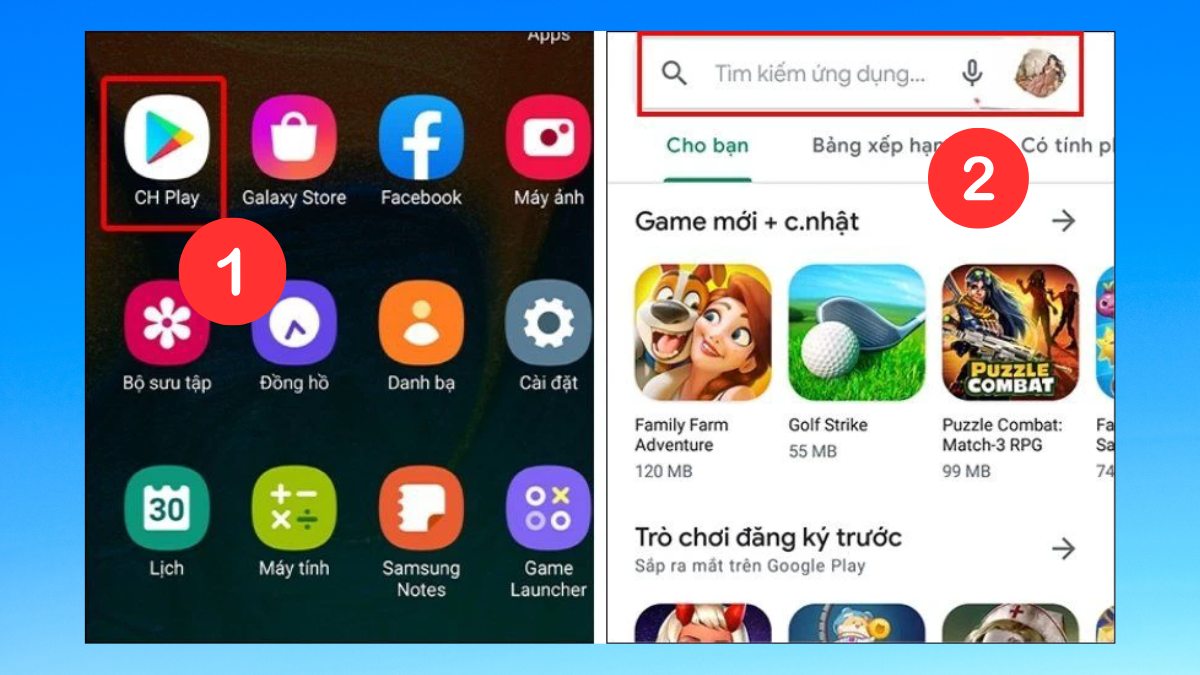 tải ứng dụng bên thứ ba XRecorder trên CH Play để ghi âm cuộc gọi trên oppo