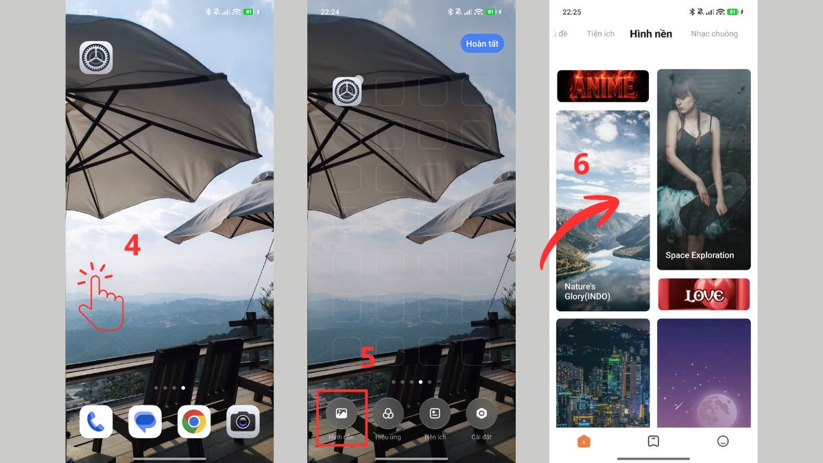 Tùy chỉnh hình nền tĩnh giúp giải phóng RAM Android và tiết kiệm pin