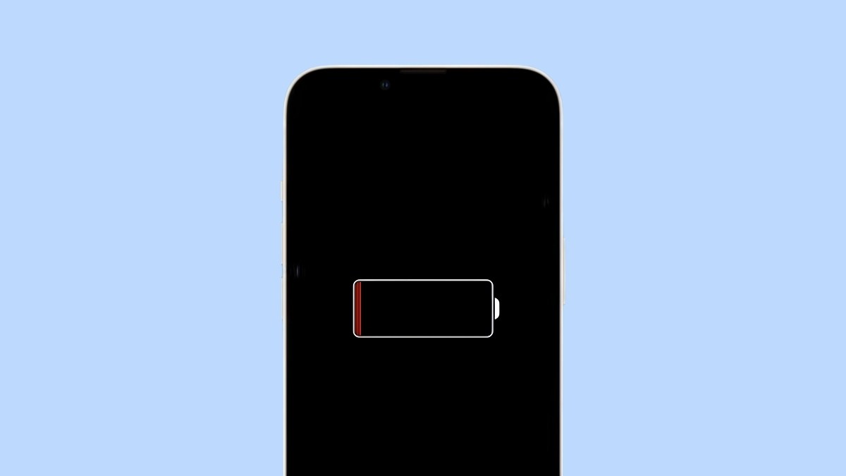 Pin yếu là nguyên nhân khiến iphone 11 không lên màn hình