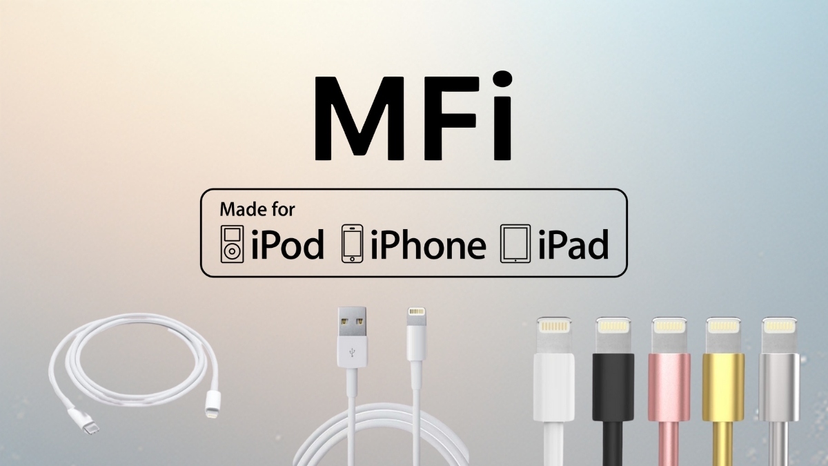 Sử dụng cáp sạc có chứng nhận MFi để tránh lỗi iphone 11 sạc pin không vào