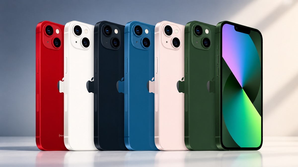 iPhone 13 có mấy màu?