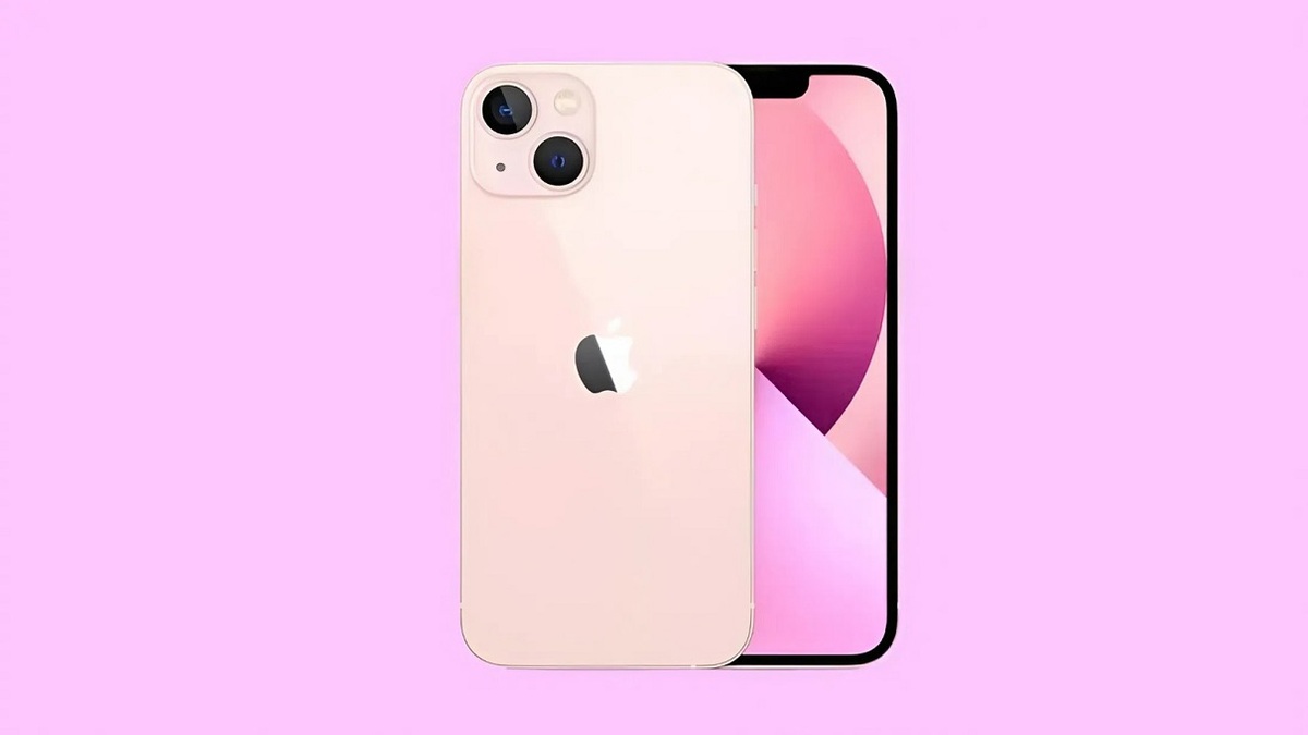 Sắc hồng ngọt ngào chứng minh iphone 13 có mấy màu và có màu hồng không.