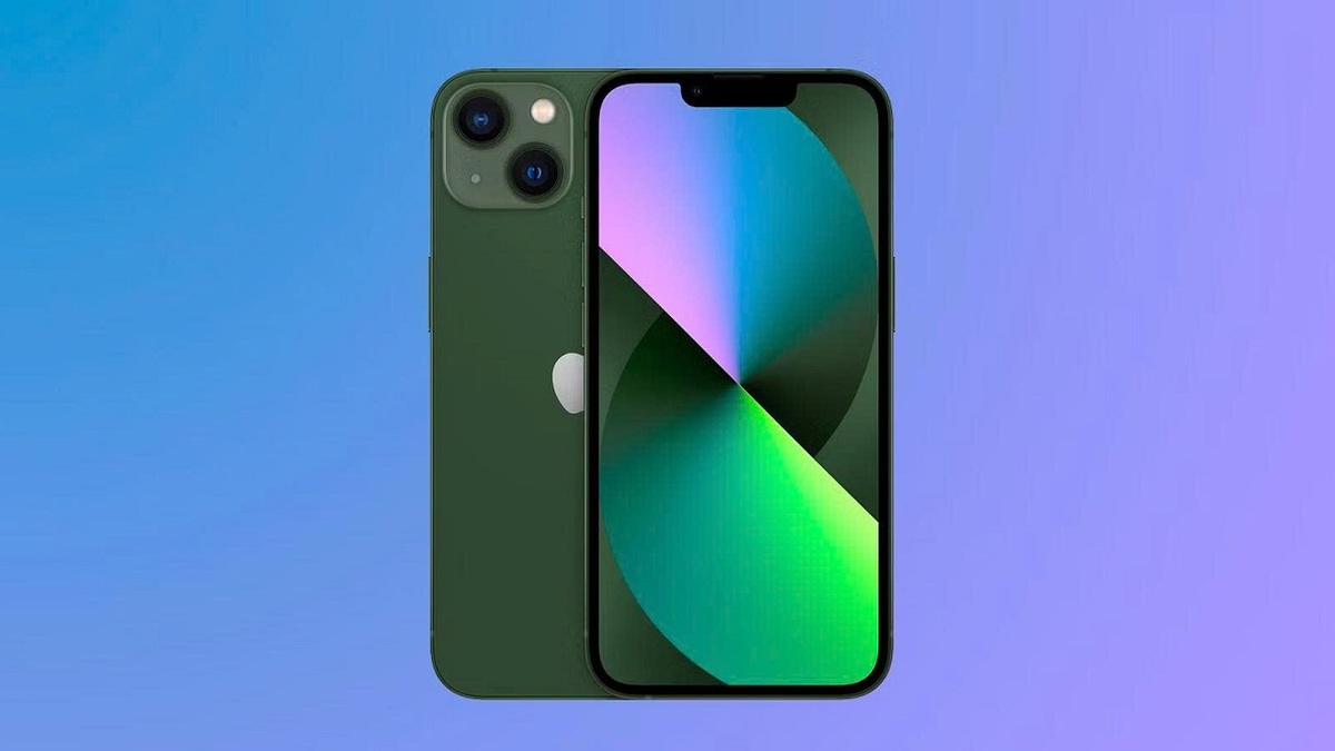 Tùy chọn sắc xanh lá rêu độc đáo làm rõ iphone 13 có mấy màu.