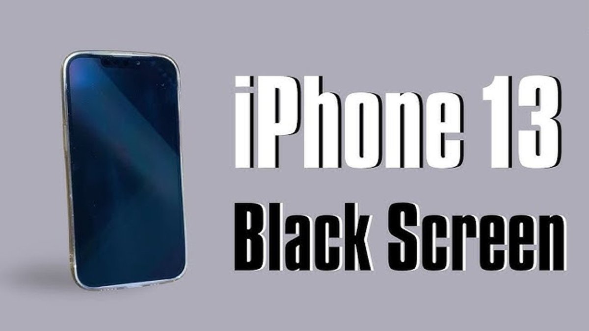 Đồ họa iphone 13 màn hình đen hướng dẫn iphone 13 không lên màn hình.