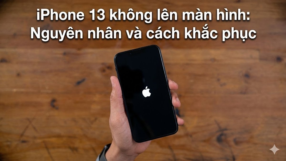 iPhone 13 không lên màn hình: Nguyên nhân và cách khắc phục