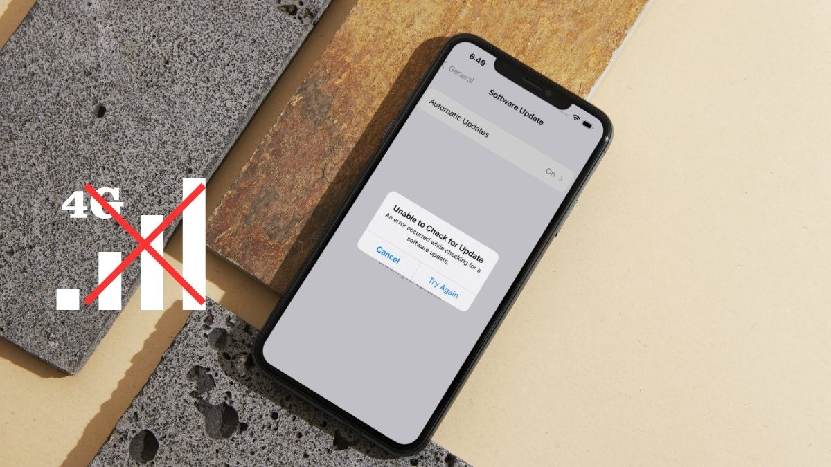 Lỗi phần mềm hệ thống hệ điều hành khiến iPhone 13 Pro Max không nhận sim.