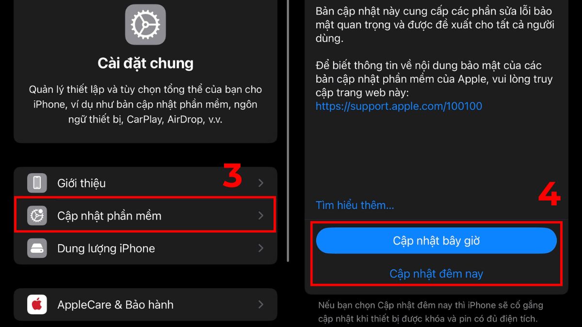 Cập nhật iOS mới để sửa lỗi iPhone 14 nóng máy