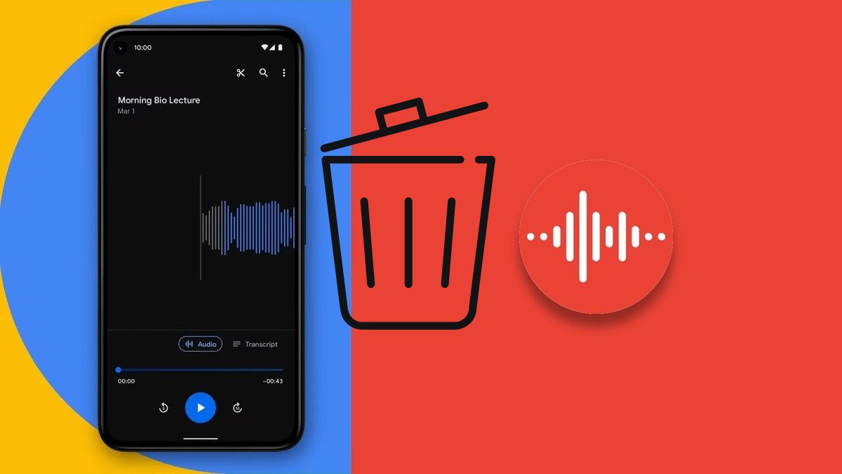Thùng rác điện thoại Samsung ở đâu trong ứng dụng Ghi âm
