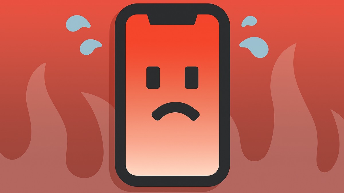 Kiểm tra nhiệt độ máy, ngắt sạc khi máy nóng để tránh iphone 15 sạc không vào pin.