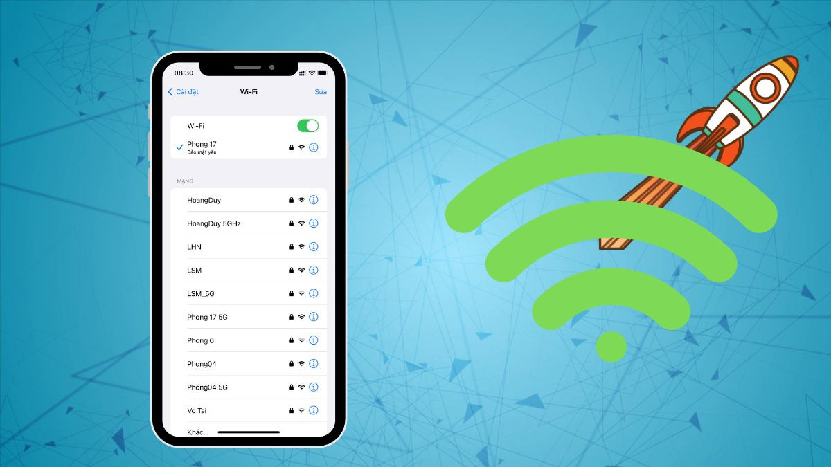 Một số mẹo tối ưu giúp cải thiện tình trạng iphone bắt wifi yếu hiệu quả