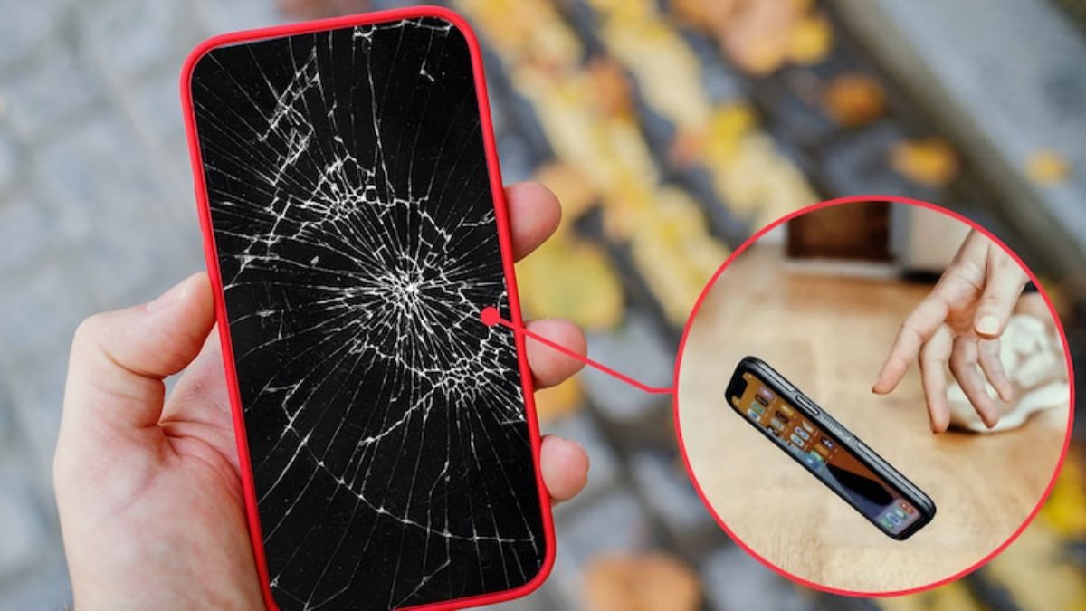 Hậu quả: iphone x bị hở viền màn hình dễ dẫn đến nứt màn hình khi rơi.