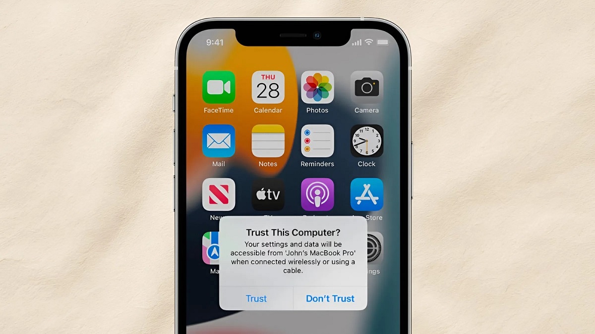 Xác nhận quyền tin cậy thiết bị để khắc phục itunes không nhận iphone hiệu quả.