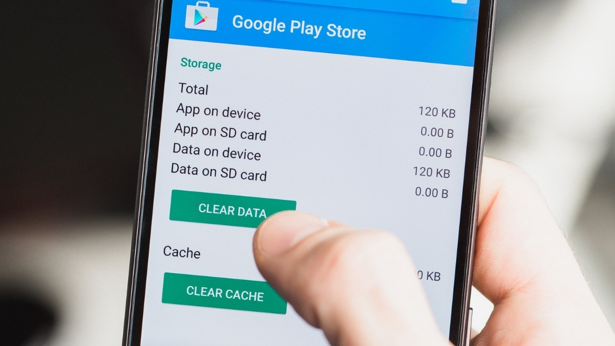 Xóa dữ liệu và bộ nhớ đệm (Clear Data, Clear Cache) để khắc phục lỗi không tải được ứng dụng trên ch play và tránh tình trạng quyền truy cập ứng dụng bị từ chối
