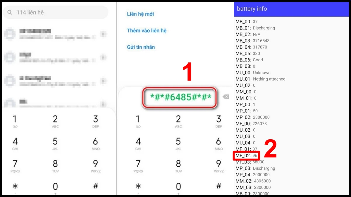 cách kiểm tra số lần sạc của xiaomi bằng mã code ##6485##