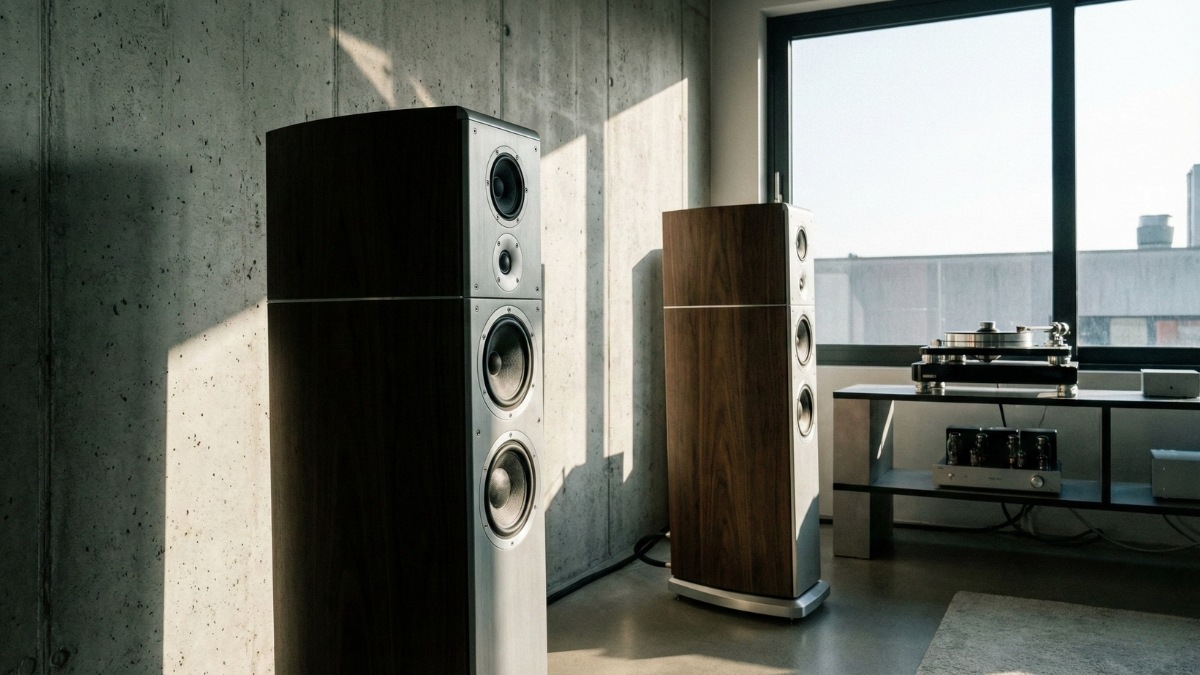 Cách setup vị trí loa kiểm âm và lưu ý không nên bịt lỗ thông hơi loa.