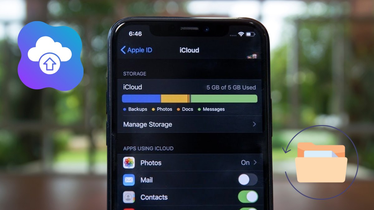 Sao lưu dữ liệu khi iphone tự khởi động lại do lỗi panic full iphone.