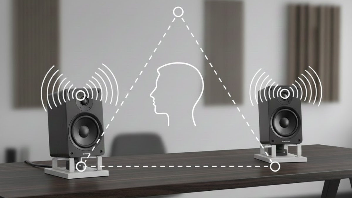 Mẹo setup vị trí đặt hệ thống loa 2.0 và 2.1 để đạt chất lượng âm thanh tốt nhất.