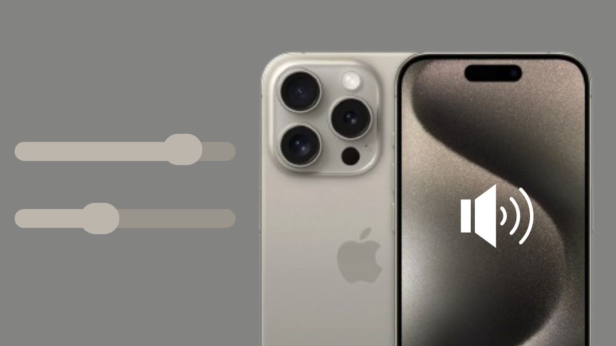 Điều chỉnh âm lượng vừa phải để tránh loa bị rè iphone do hoạt động quá tải.