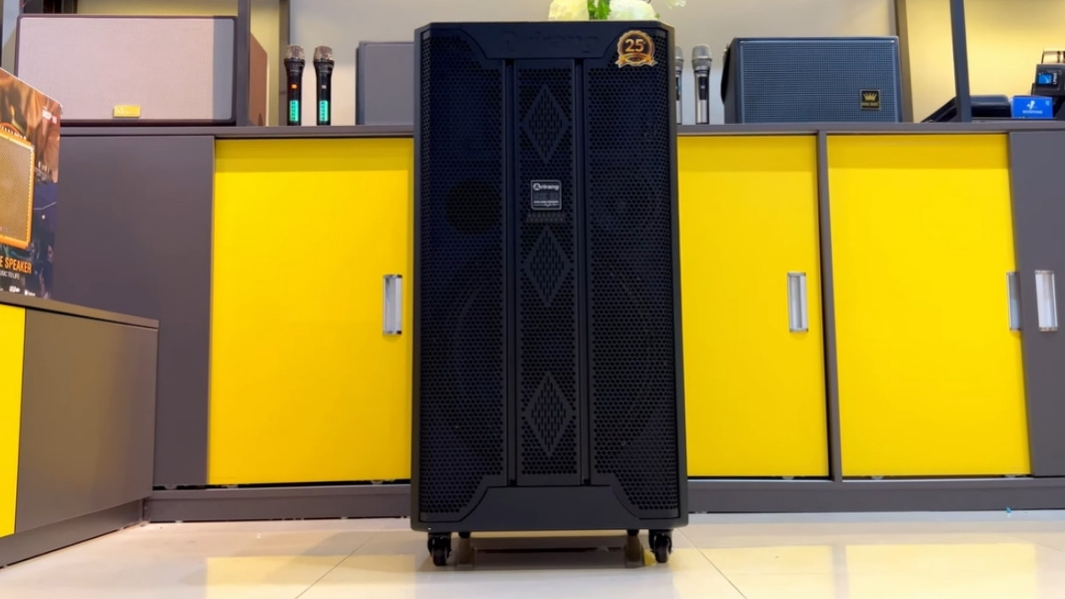 Mẫu Arirang MK3 Max - ứng cử viên cho loa karaoke gia đình hay nhất với bass 40cm.