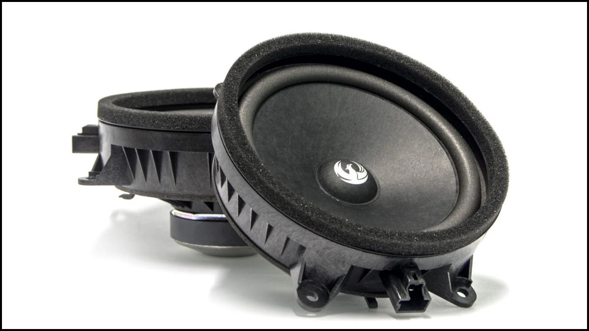 Sơ đồ nguyên lý hoạt động của loa mid bass tạo dải âm từ dao động màng loa.