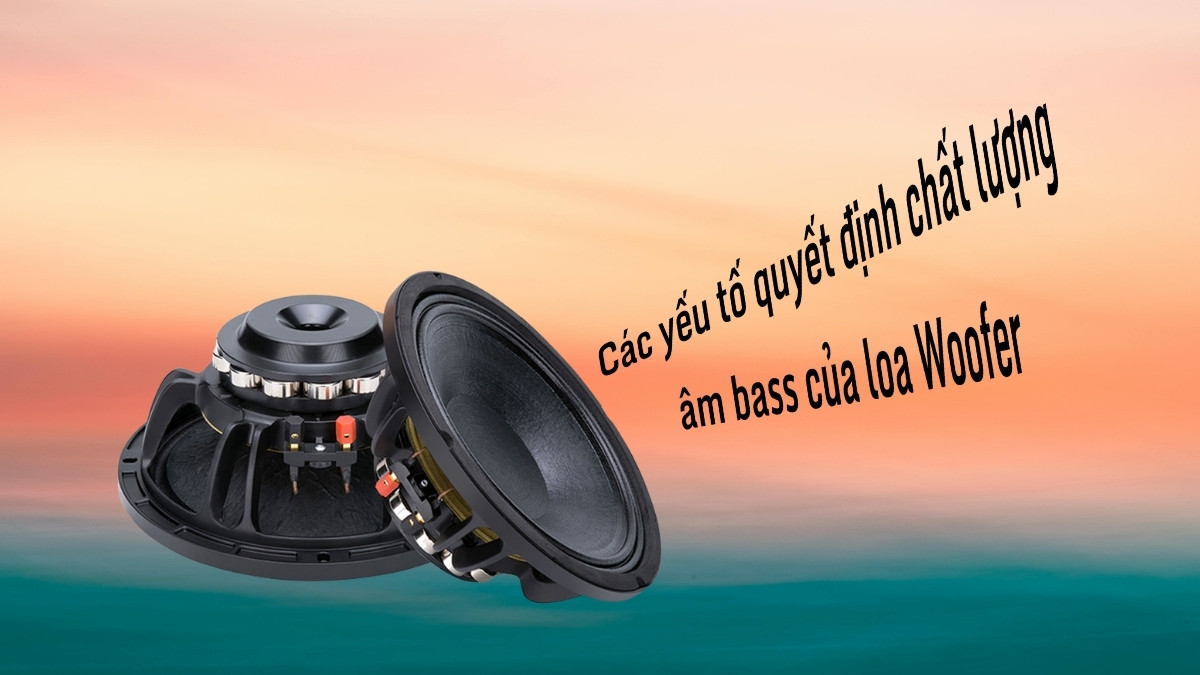 Các yếu tố về kích thước và chất liệu ảnh hưởng đến chất lượng củ loa woofer là gì.