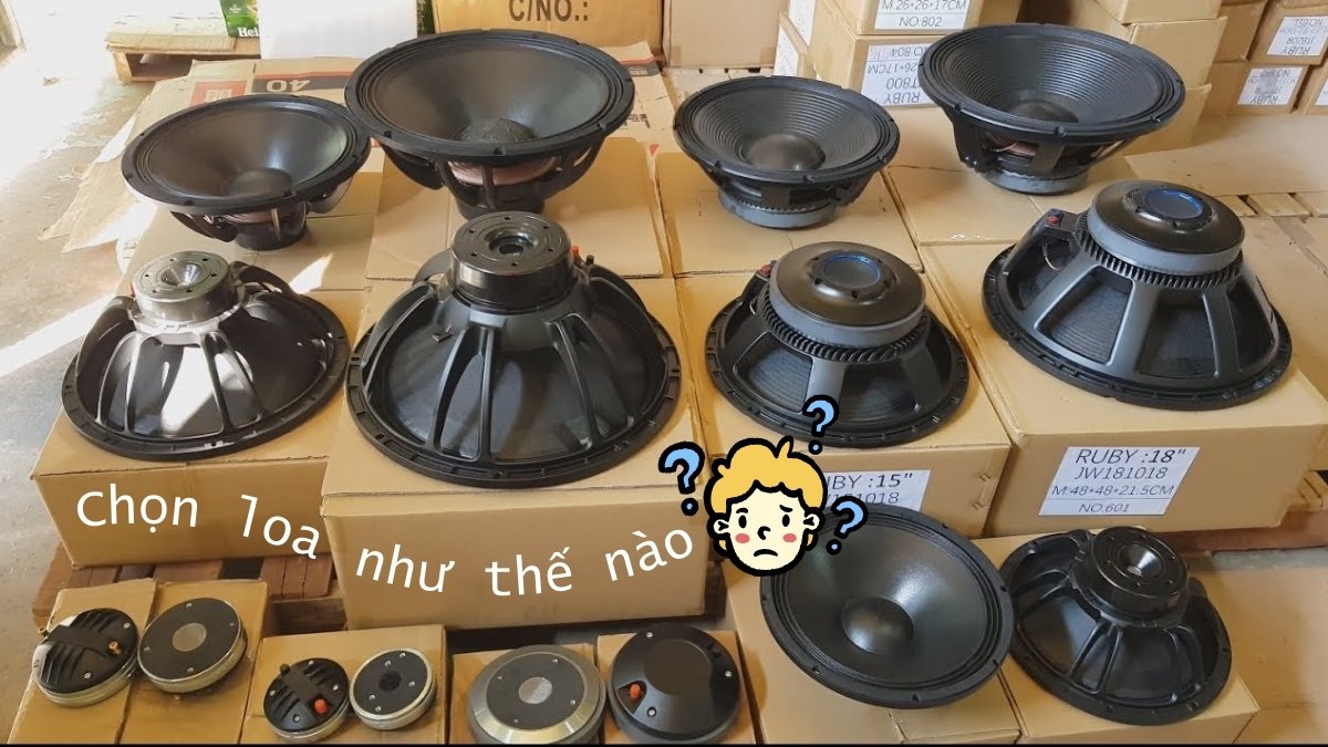 Kinh nghiệm thực tế khi lựa chọn mua loa woofer chất lượng cho hệ thống âm thanh gia đình.
