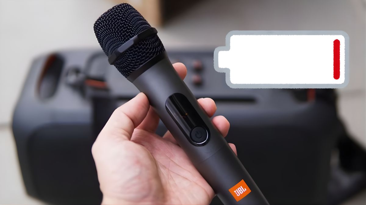 Kiểm tra pin và nguồn điện khi micro không kết nối được với loa.