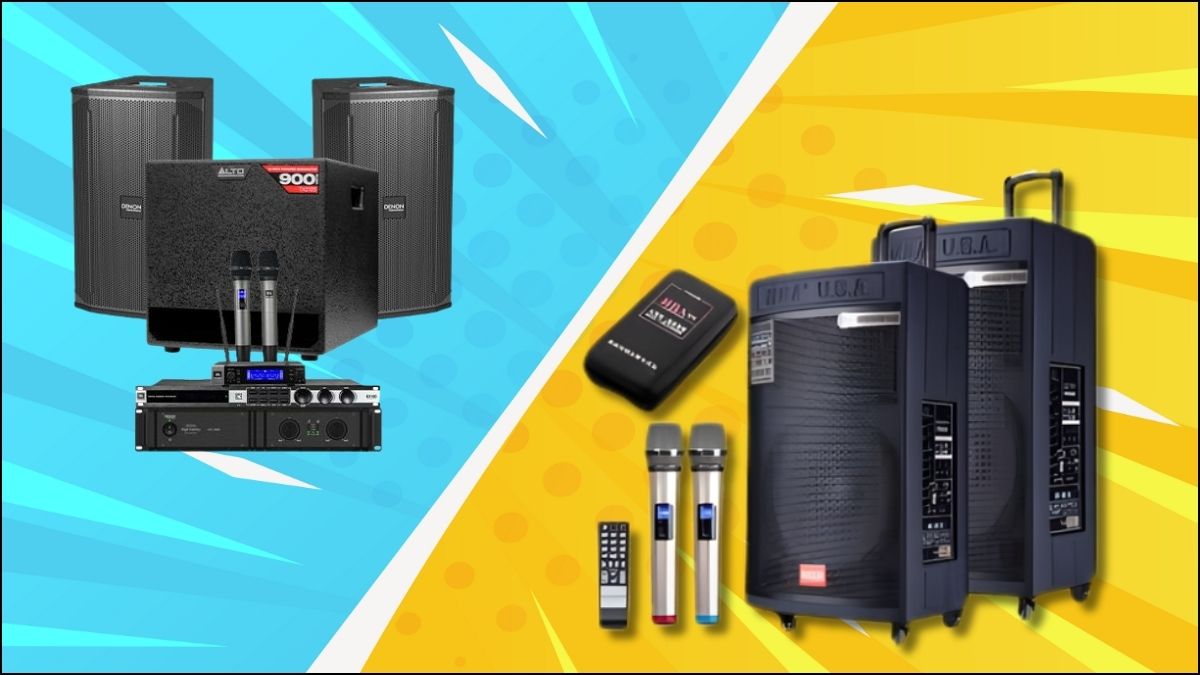 Những sai lầm cần tránh để biết nên mua loa kéo hay dàn karaoke phù hợp nhất.