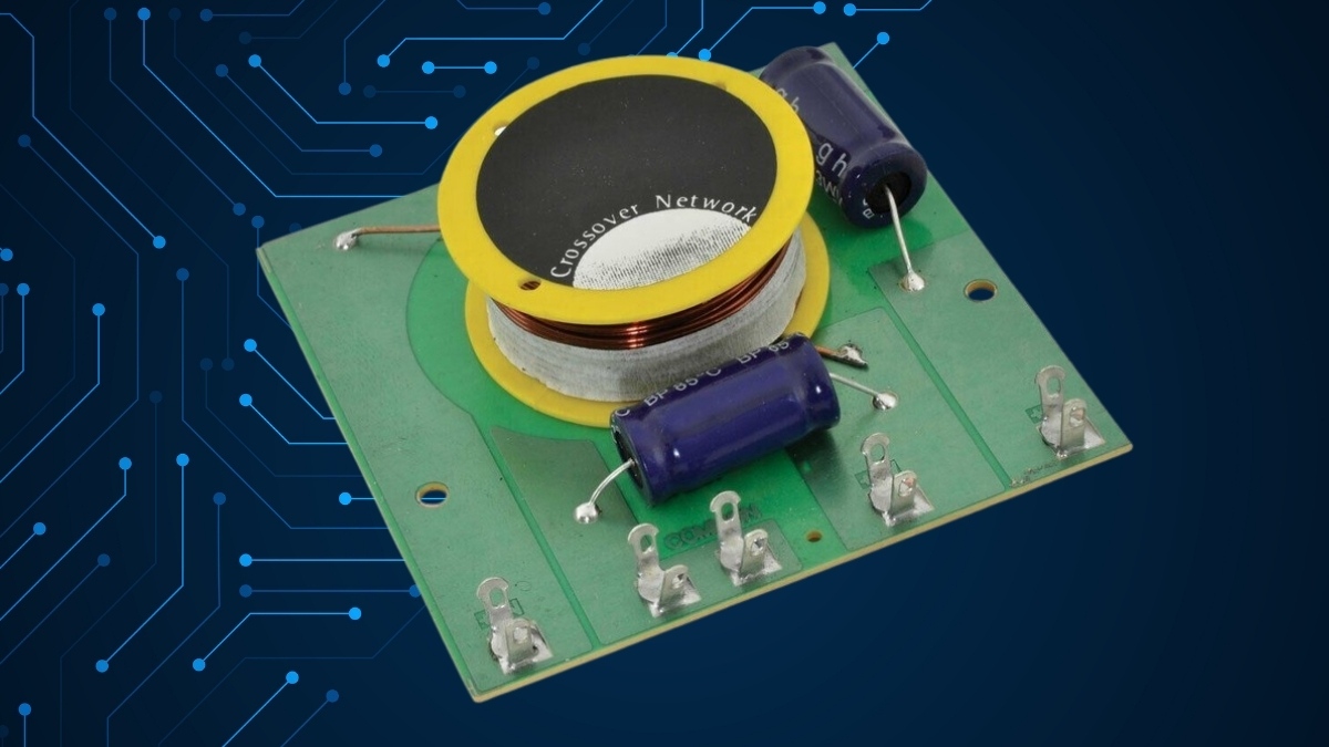 Cấu tạo mạch phân tần loa 2 đường tiếng sử dụng cho loa bass và loa treble.