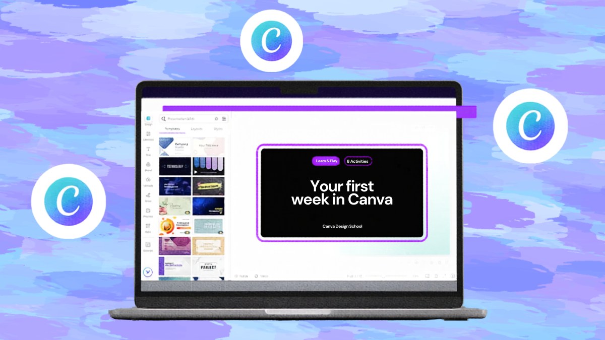Sử dụng Canva thiết kế recap là gì trực quan hỗ trợ tổng hợp thông tin nhanh.
