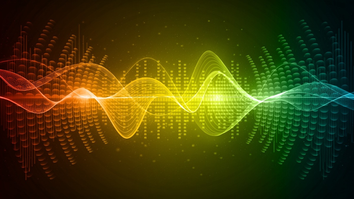 Hình ảnh minh họa giúp giải đáp khái niệm tần số âm là gì thông qua sóng dao động.