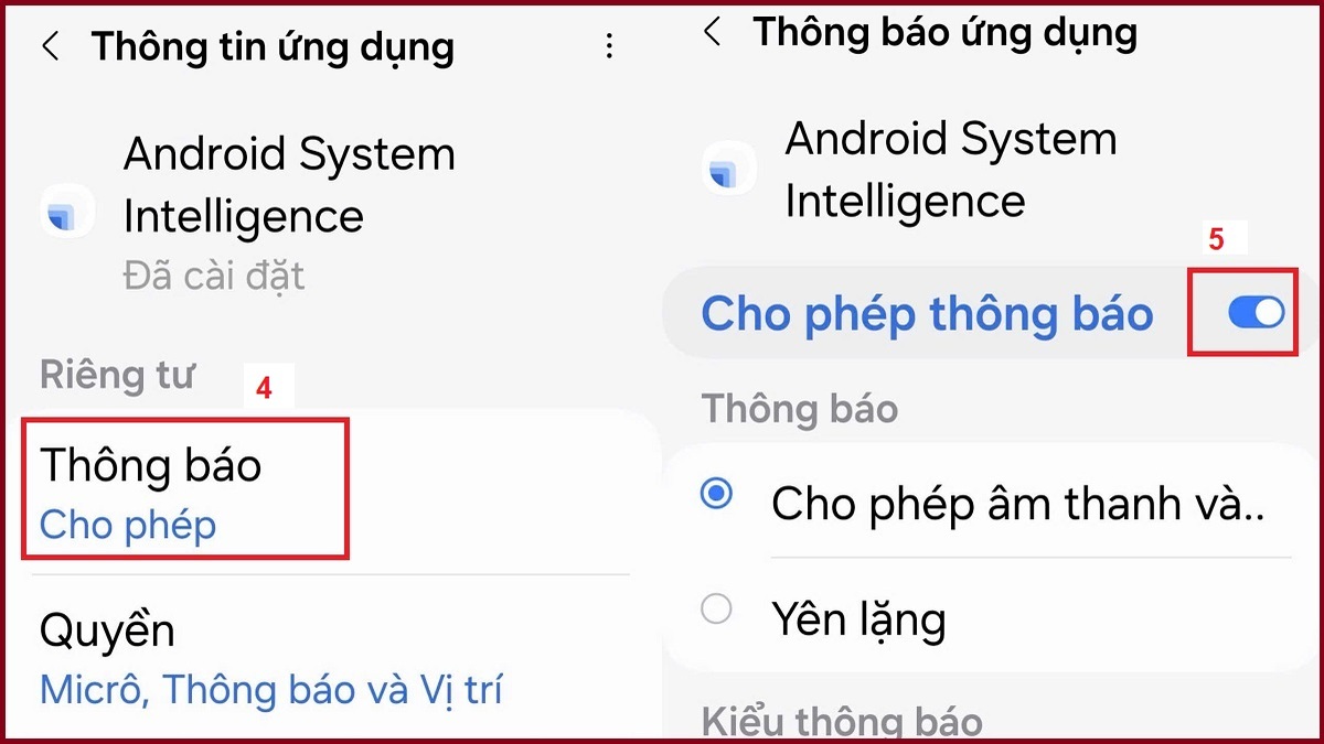 Tắt thông báo hệ thống Android: Hướng dẫn cụ thể để vô hiệu hóa thông báo cho một ứng dụng cụ thể.