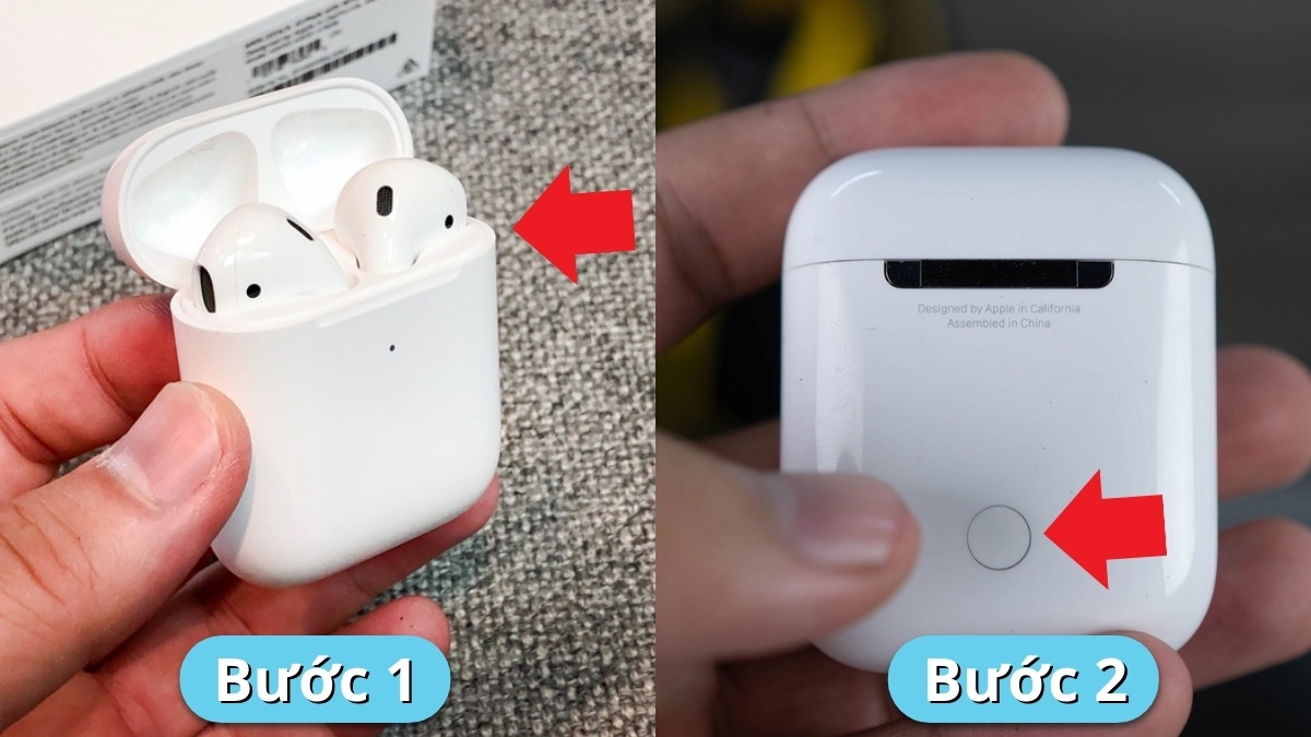 Thao tác reset để sửa lỗi tai nghe bluetooth chỉ nghe được 1 bên hiệu quả.