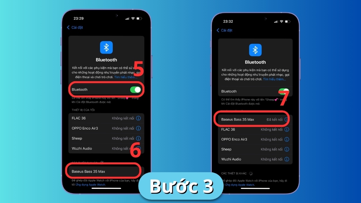 Ghép đôi lại từ đầu khi 2 tai nghe bluetooth không kết nối được với nhau.
