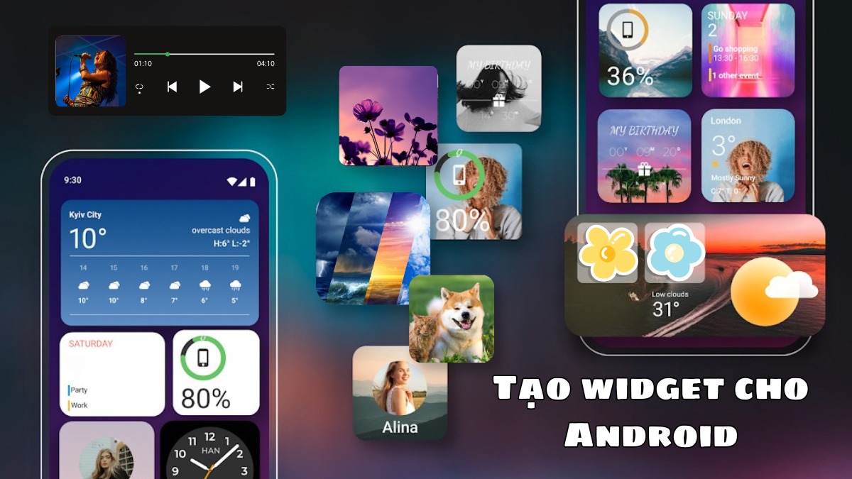 Cách tạo widget cho Android ấn tượng và đơn giản