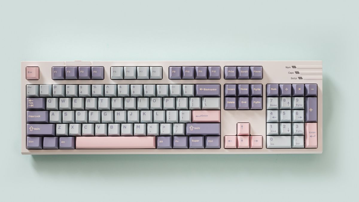 Chụp ảnh layout toàn bộ phím trước khi thực hiện thay keycap cho bàn phím cơ.