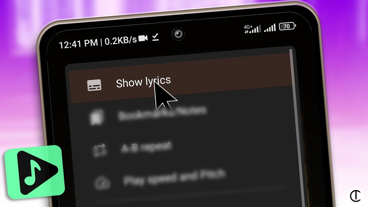 widget tốt nhất cho Android - Musicolet trình phát nhạc ngoại tuyến, hiển thị tùy chọn lyrics, là một widget đẹp cho Android giúp nghe nhạc mượt mà.